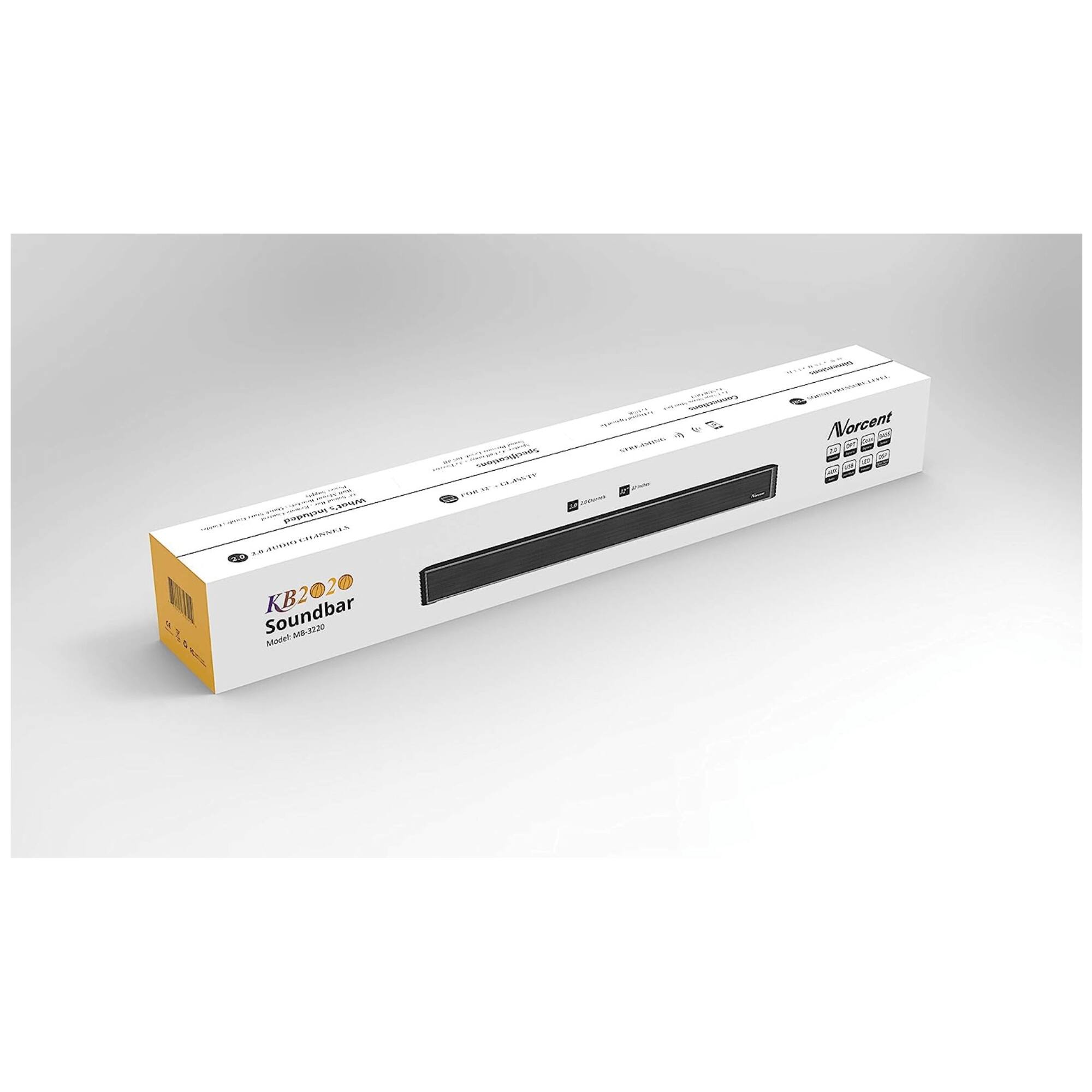 KB2020 Soundbar  
Model: MB-1220  
Nocent