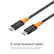 W 240 INSIGNIA - 1 2-tone braided cable is stylish and durable