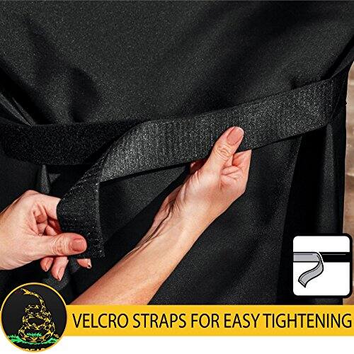 VELCRO STRAPS FOR EASY TIGHTENING