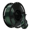 Front. Flashforge - PLA Silk Dual Color 3D Printer Filament-1.75mm-1kg (2.2 lbs) Spool - Dual Color Black+Green.