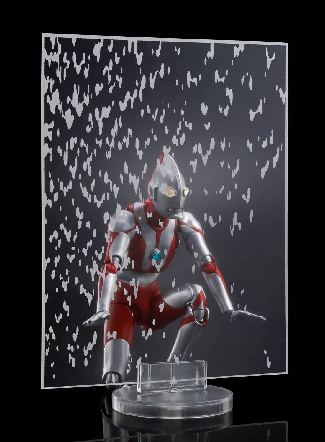Alt View 1. PopMarket - Tamashii Nations - Ultraman - S.H.Figuarts - 60th Anniversary Form Action Figure   - COLLECTIBLES - Multicolor.