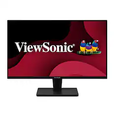 Front. ViewSonic - VA2715-2K-MHD 27" LED QHD Adaptive Sync Monitor (HDMI and DisplayPort) - Black.