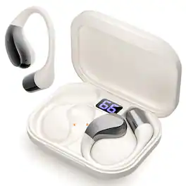Sugift - Open-Ear Sport Bluetooth Earbuds with Bluetooth 5.4 - White