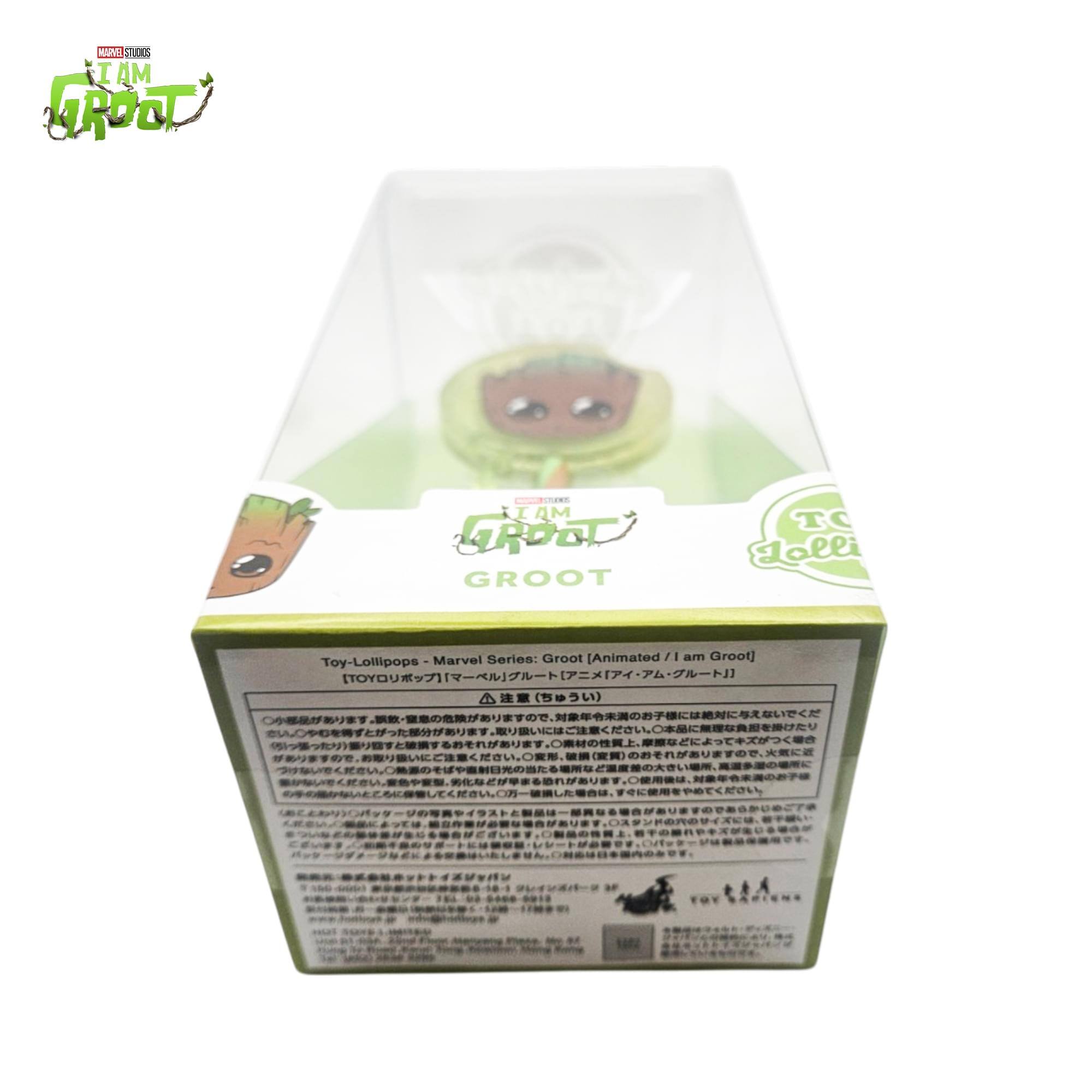 KUN STUKS IAM GROOT AM AROOC GROOT TC Foeli Marvel Series: Groot [Animated / I am Groot] Toy-Lollipops TOY