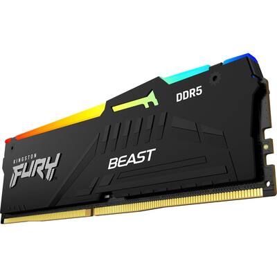 Kingston FURY Beast 32GB DDR5 SDRAM Memory Module For Desktop PC Kingston FURY Beast 32GB DDR5 SDRAM Memory Module For Desktop PC