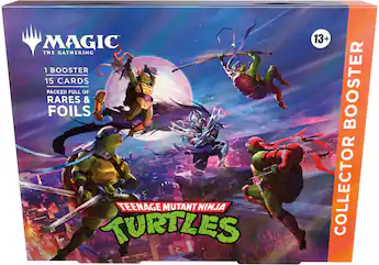 teenage mutant ninja turtles booster box Collector Mox Boarding House powered rares and/or mythics rares CCG: Teenage Mutant Ninja Turtles