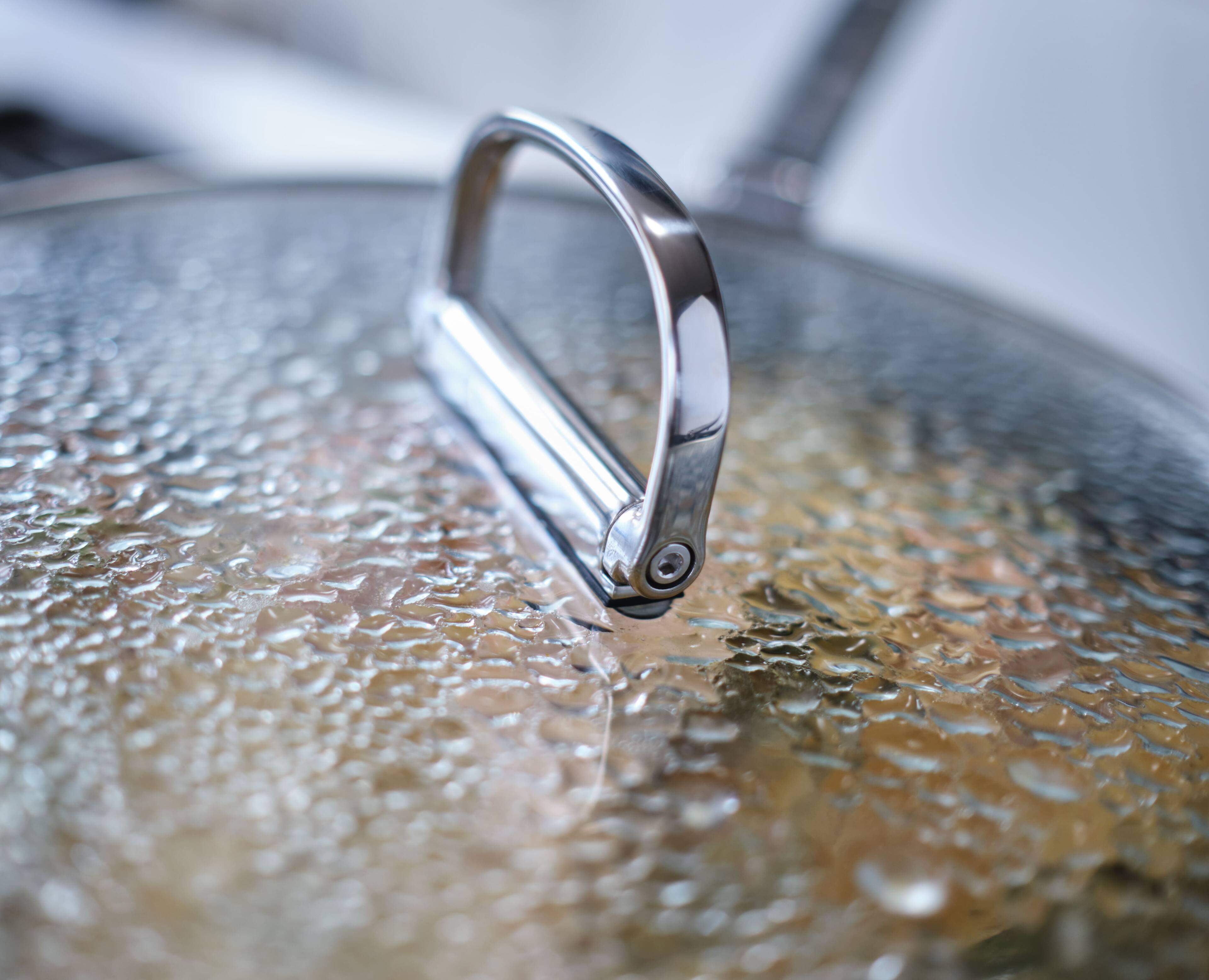 Alt View 5. Joseph Joseph - Space Ceramic Non-stick 2.9 Qt. Saucepan with Folding Handle and Lid - Blue.