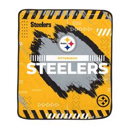 Pegasus - Pittsburgh Steelers 60" x 72" Game Tech Ultra Cozy Blanket - Multicolor