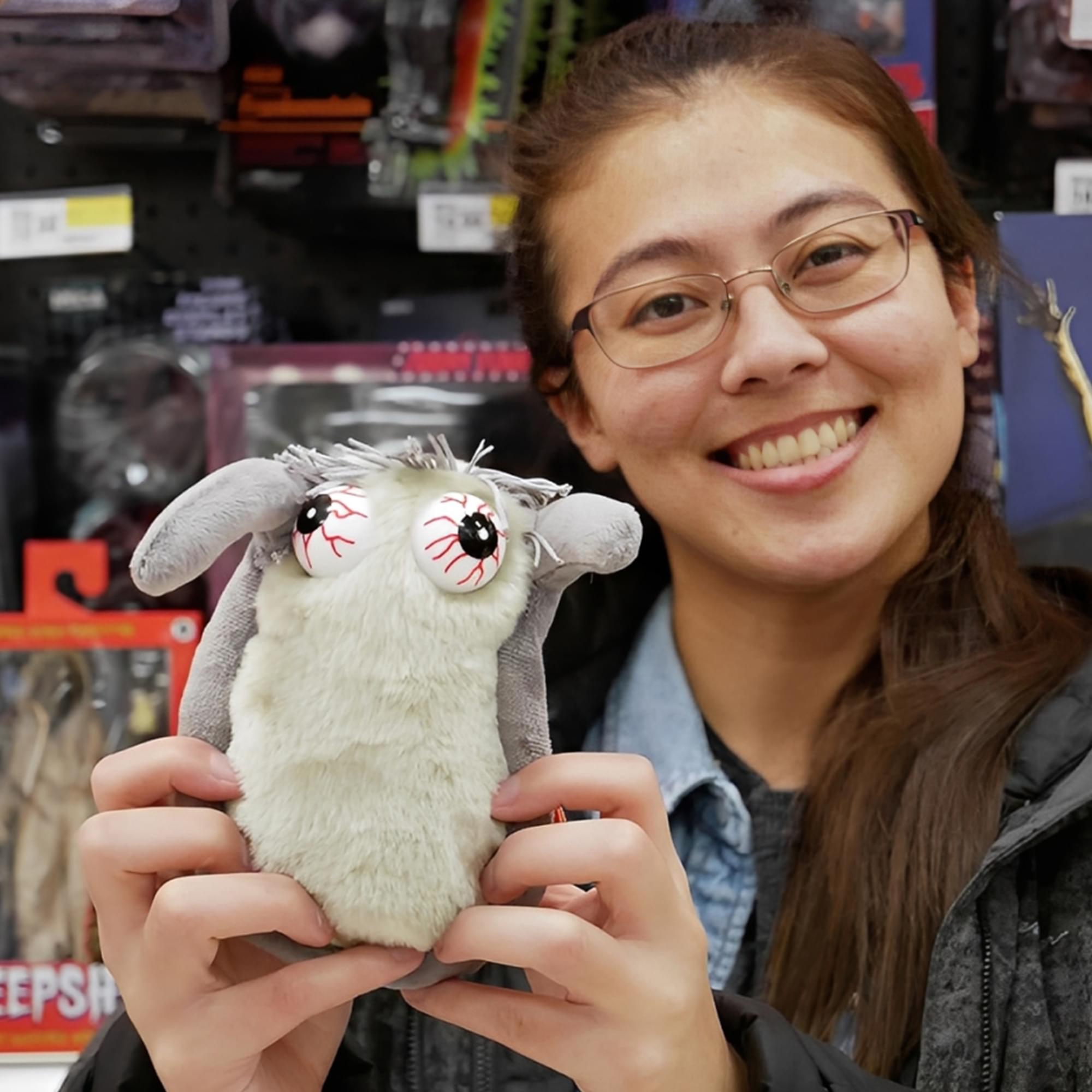Alt View 4. Giantmicrobes - Giant Microbes 6" Zombie Virus Plush - Gray.