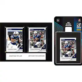 C&I Collectibles - Indianapolis Colts 6" x 8" Player Plaque & 2024 Team Trading Card Set - Multicolor