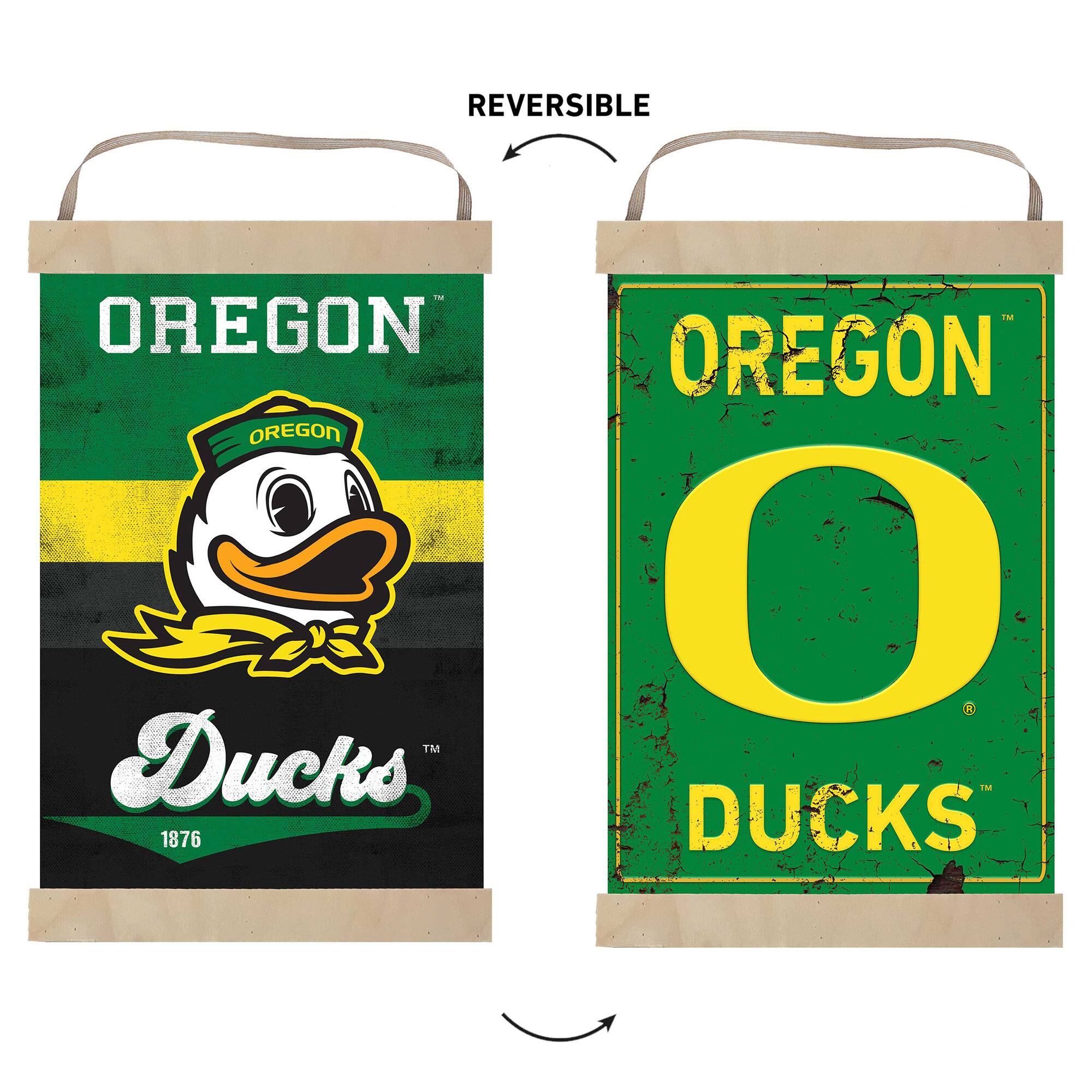 REVERSIBLE OREGON Ducks 1876 OREGON O DUCKS