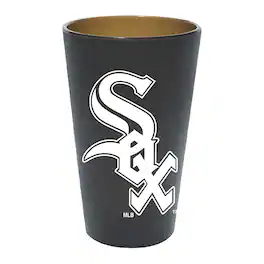 WinCraft - Chicago White Sox 16oz. Team Color Silicone Pint Glass - Multicolor