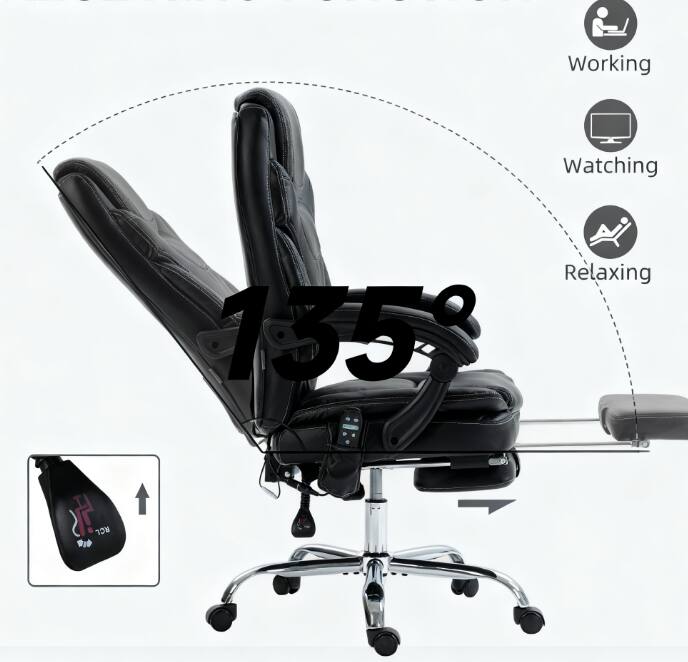 Working  
Watching  
Relaxing  

135°