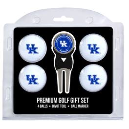 Team Golf - Kentucky Wildcats 4-Ball Gift Set - Multicolor