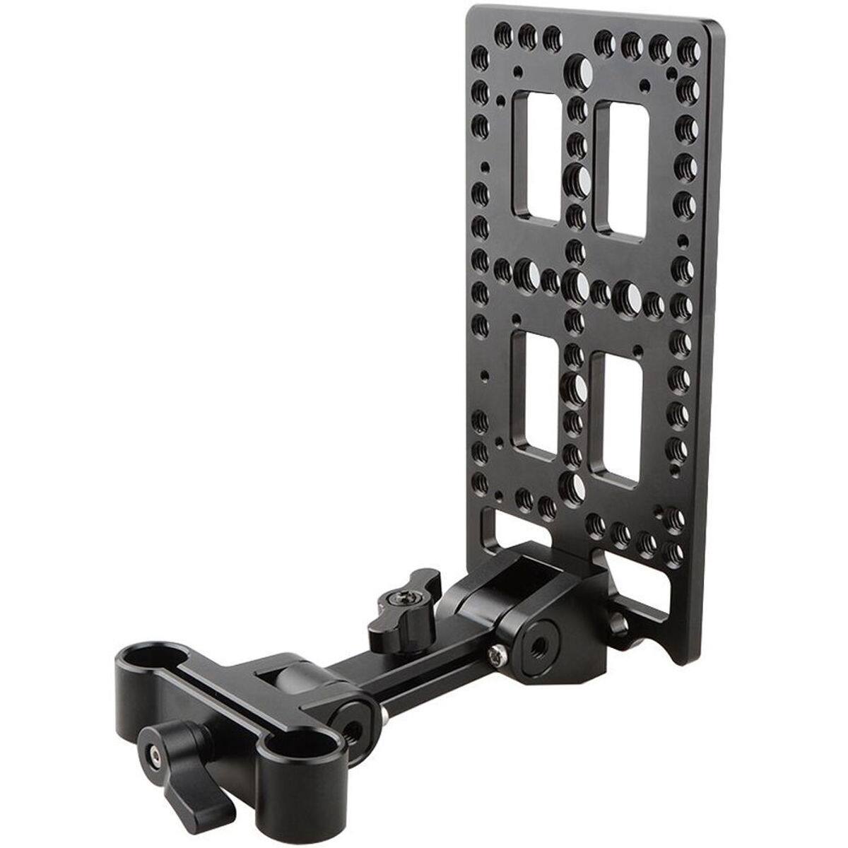 Alt View 3. CAMVATE - CAMVATE Adjustable Battery Support w/Cheese Plate for 15mm Railblock System.