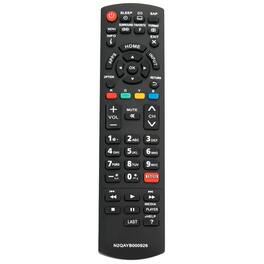 ZdalaMit - Replacement Remote N2QAYB000926 fit for Panasonic TV TC-39AS530U TC-40AS520U TC-42AS630U TC-50AS530U TC-50AS530UE - Black