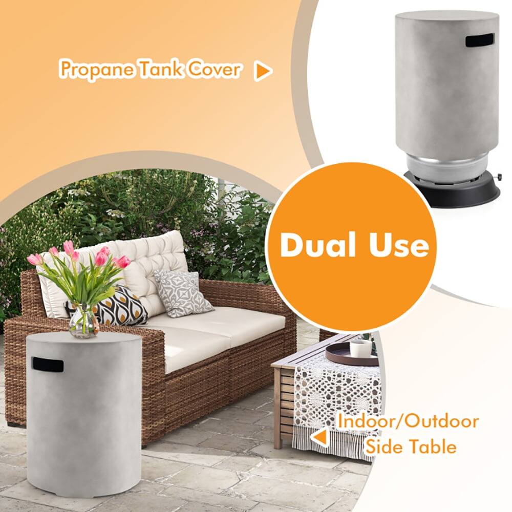 Propane Tank Cover  
Dual Use  
Indoor/Outdoor Side Table
