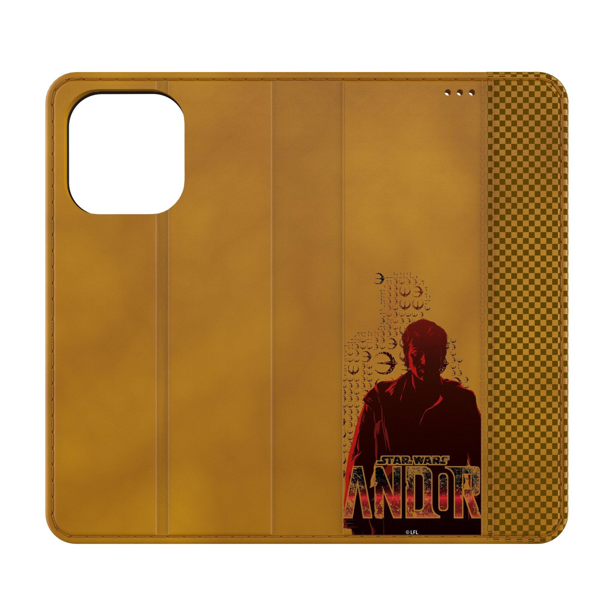Keyscaper - Star Wars: Quadratic Folio Phone Case - Apple iPhone 14 - Andor