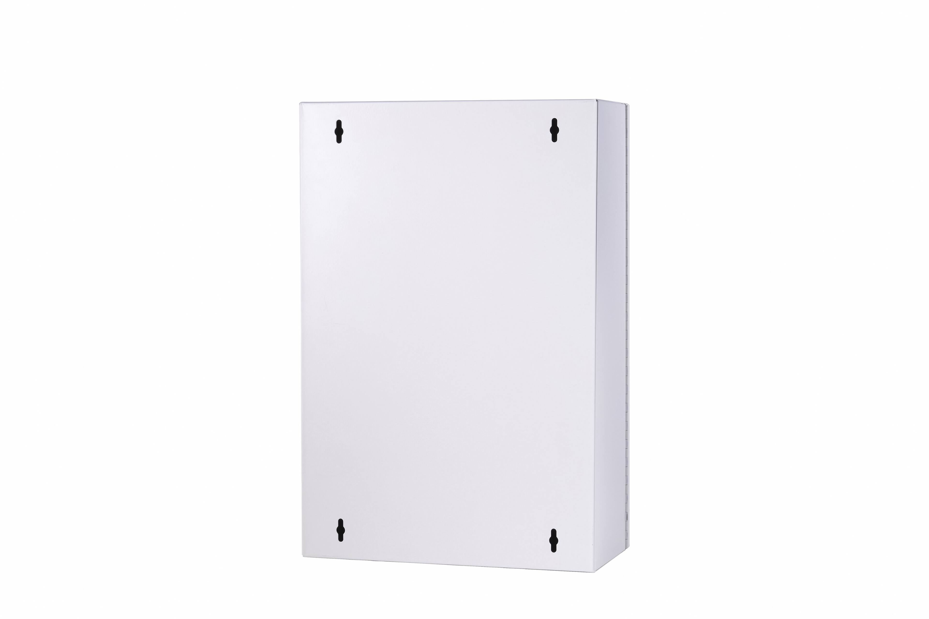 Back. Viva Comfort - Medicine Cabinet, Large Double Door Bathroom Locking Secure Storage Cabinet - white.
