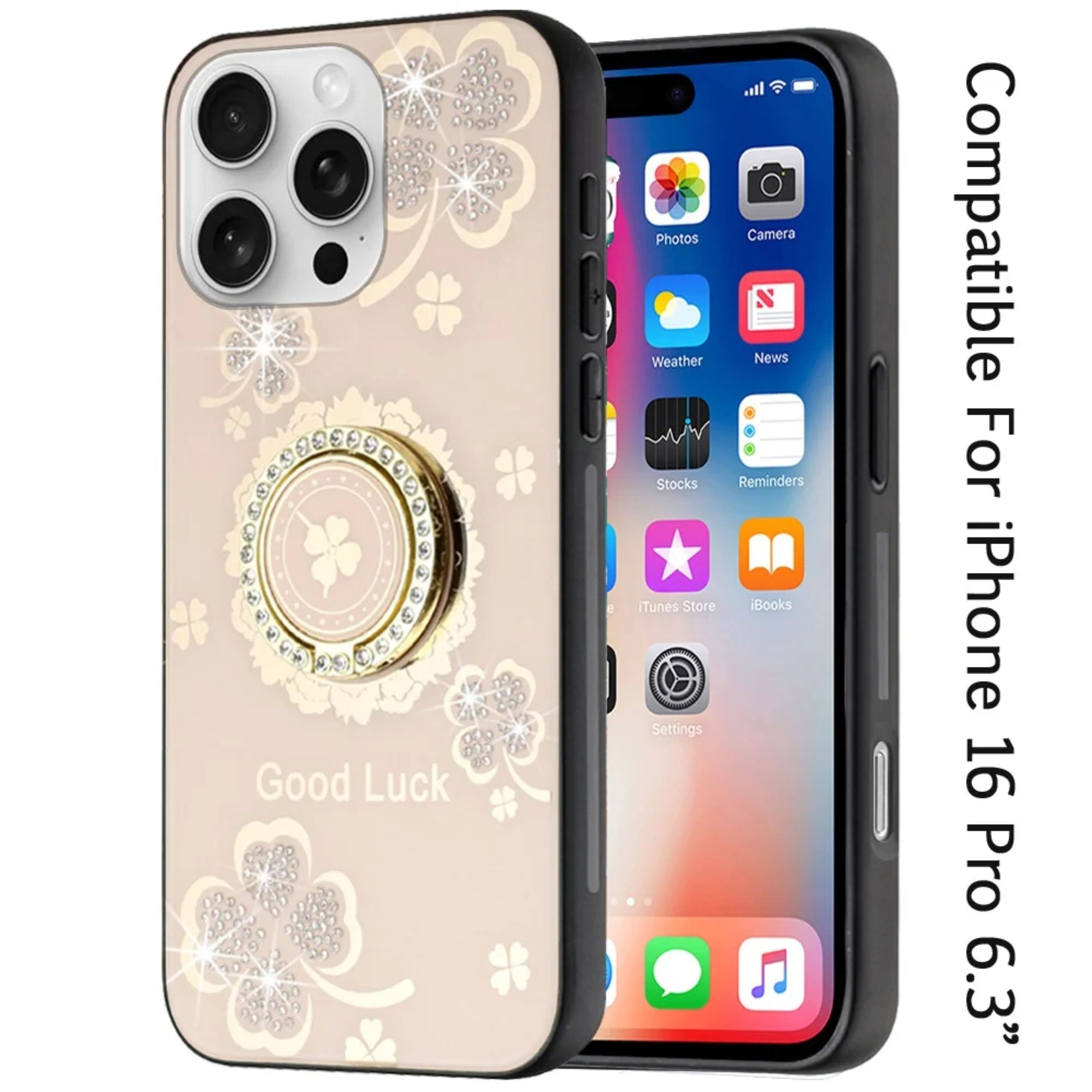 Good Luck

Compatible For iPhone 16 Pro 6.3"

Photos Camera Weather News Stocks Reminders iTunes Store Books Settings