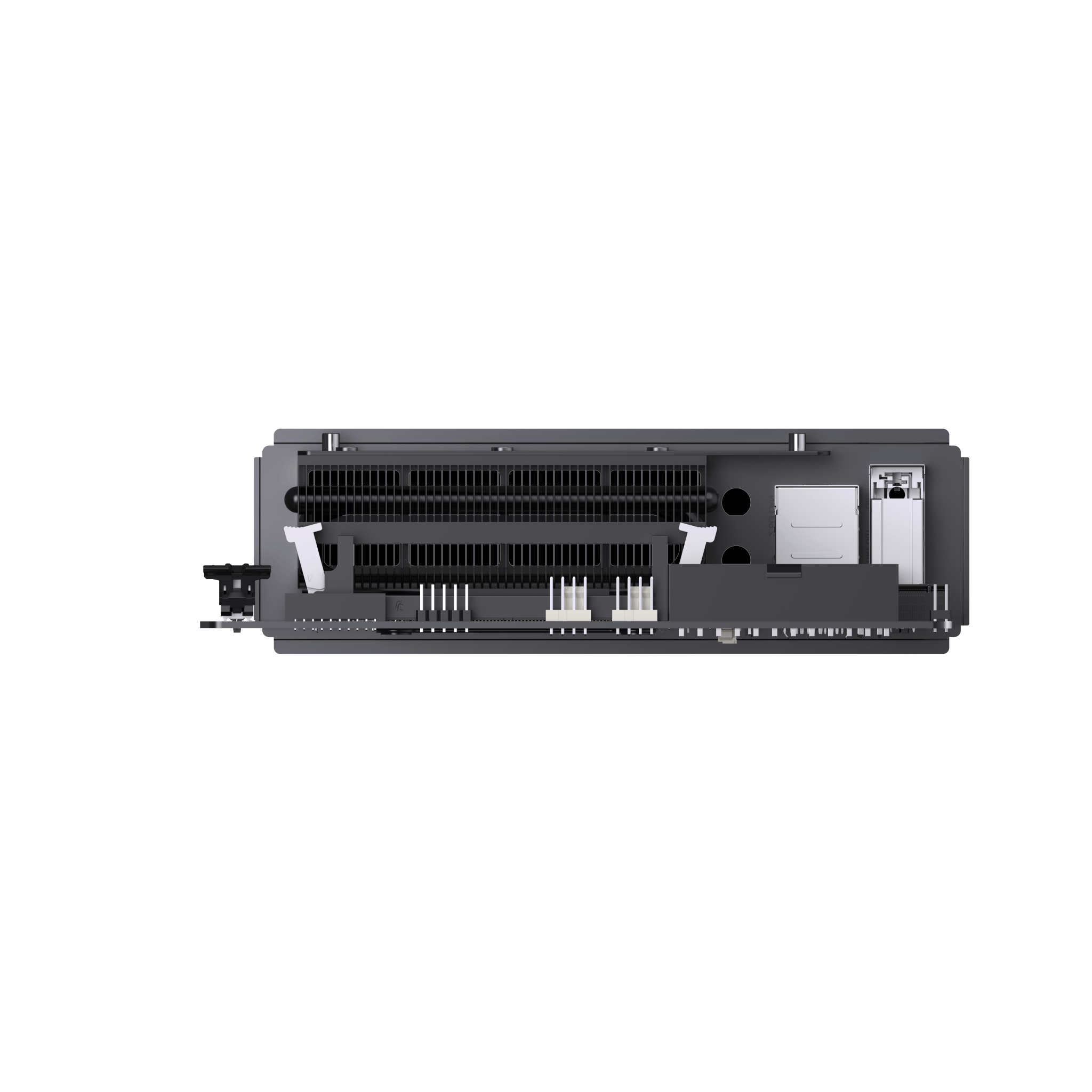 Alt View 4. Minisforum - BD895I SE Motherboard (2-Year Quality Support), AMD Ryzen 9 8945HX, AMD Radeon 610M - Black.