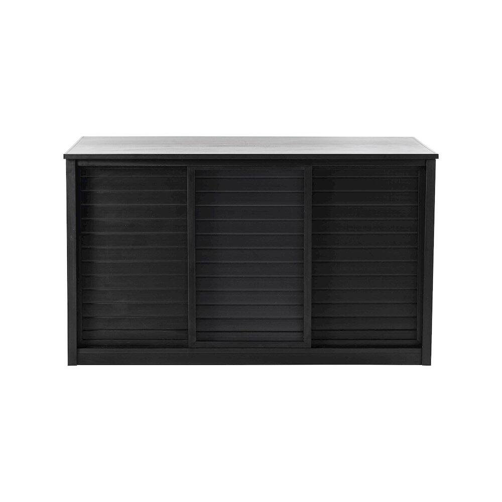 Alt View 1. New Age Pet - ECOFLEX 48" Versa Stand in Black - Black.