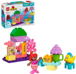 LEGO - DUPLO | Disney Ariel and Flounder’s Café Stand and Little Mermaid Toy 10420 - Front_Zoom