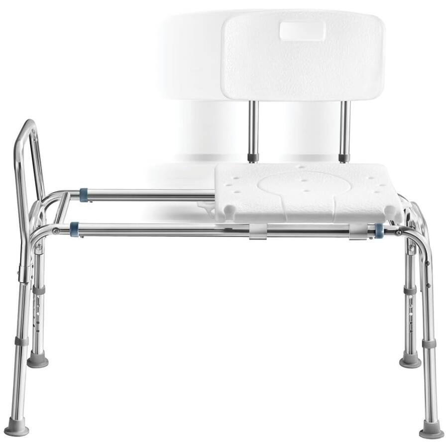 Medical King Sliding Shower Transfer Bench for Bathtub, Adjustable