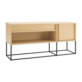 Starlight Canyon Home - Orange TV Stand with LED Lights and Engineered Wood Construction - Green