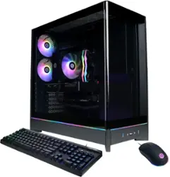 CyberPowerPC - Gamer Xtreme Gaming Desktop - Intel Core i9-14900F - 32GB Memory - NVIDIA GeForce RTX 5070 12GB - 1TB PCIe 4.0 SSD - Black - Front_Zoom