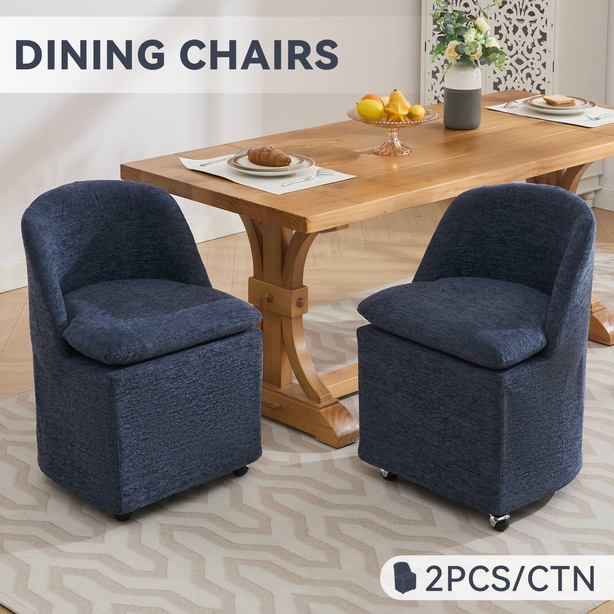 DINING CHAIRS  
2PCS/CTN