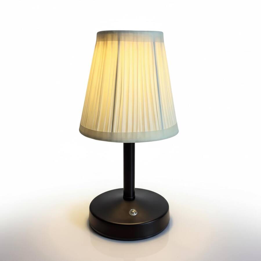 TECH SAFARI Led Small Rechargeable Lamp Operated Lamps Vintage Brass ...