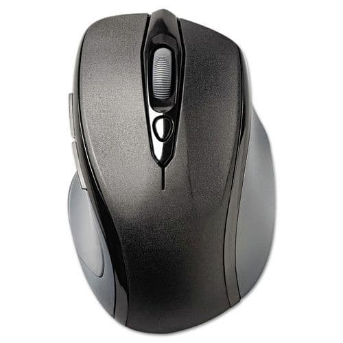 Kensington - K72405USA 2.4 GHz Frequency/30 ft. Range Right Hand Pro Fit Mid-Size Wireless Mouse - Wireless - Black price history on PriceWatchPro