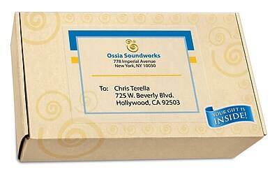 Ossla Soundworks  
778 Imperial Avenue  
New York, NY 10030  

To: Chris Terella  
725 W. Beverly Blvd.  
Hollywood, CA 92503  

Your gift is inside!