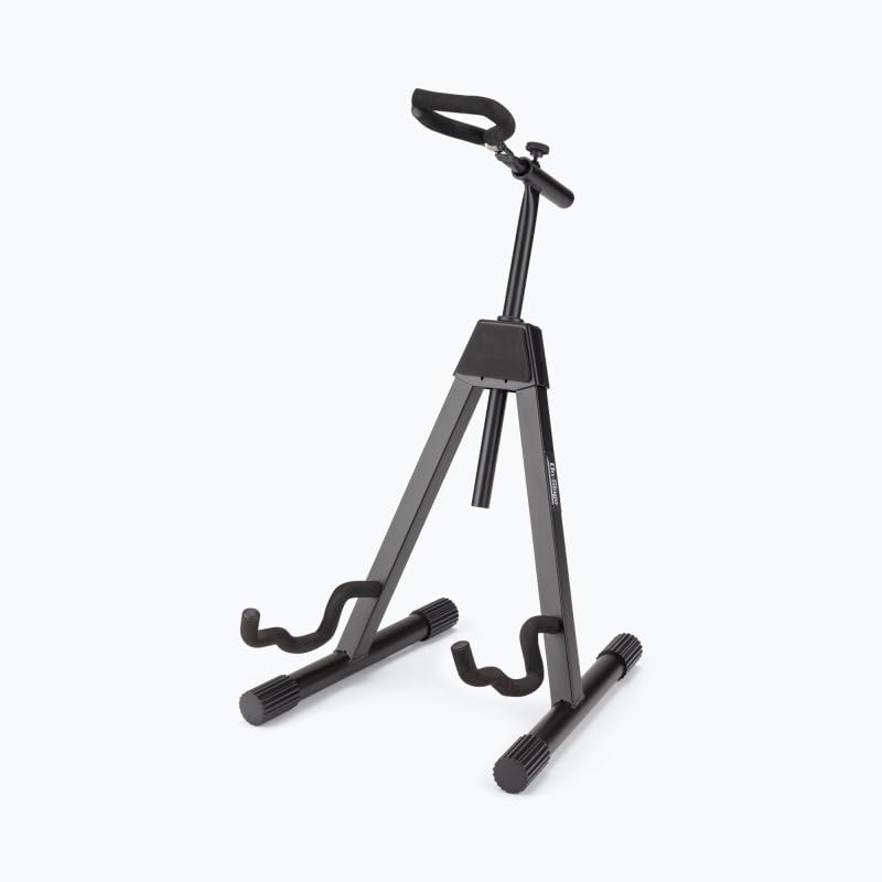 Alt View 7. On Stage Stands - On-Stage GS7465 Pro Flip-It A-Frame Guitar Stand, Black - Black.