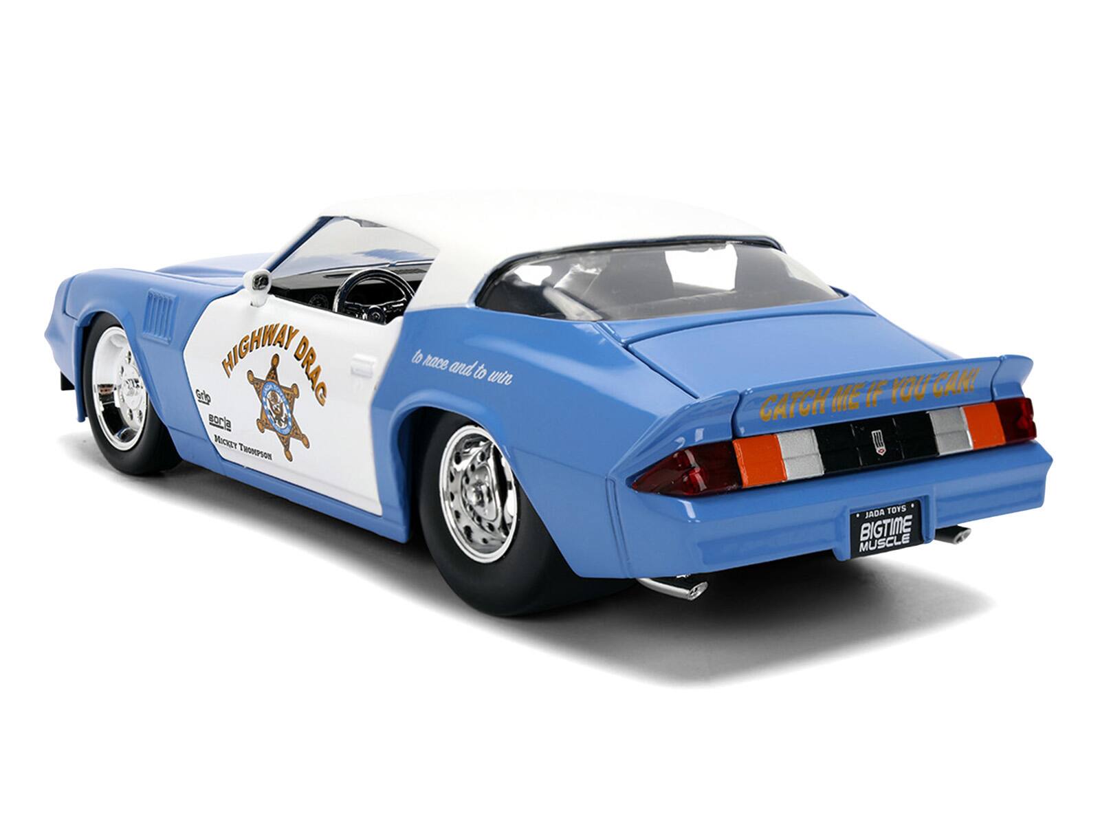 HIGHWAY DRAG  
E. SMITH  
to race and to win  
ME (F YOU CAN'T CATCH ME!  
JADA TOYS  
BIGTIME MUSCLE