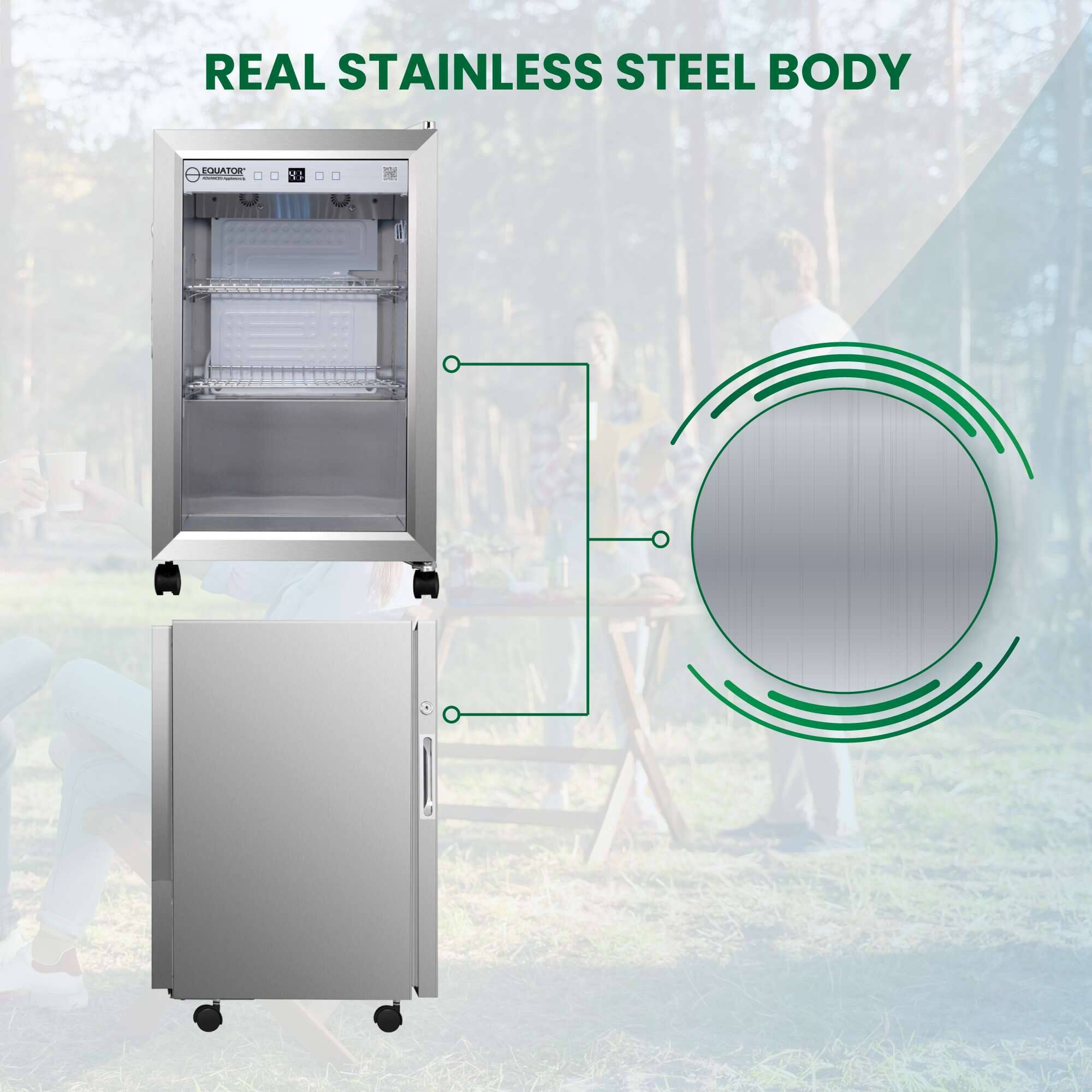 REAL STAINLESS STEEL BODY