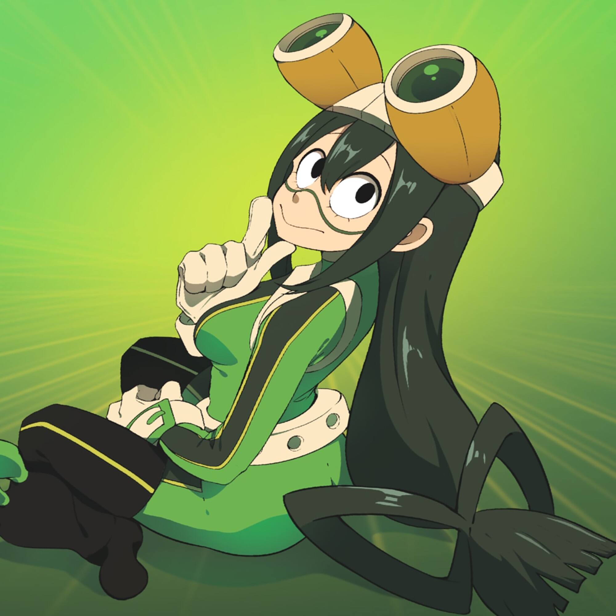 Alt View 11. Jasco Games - My Hero Academia: Girl Power Playmat - Tsuyu Asui.