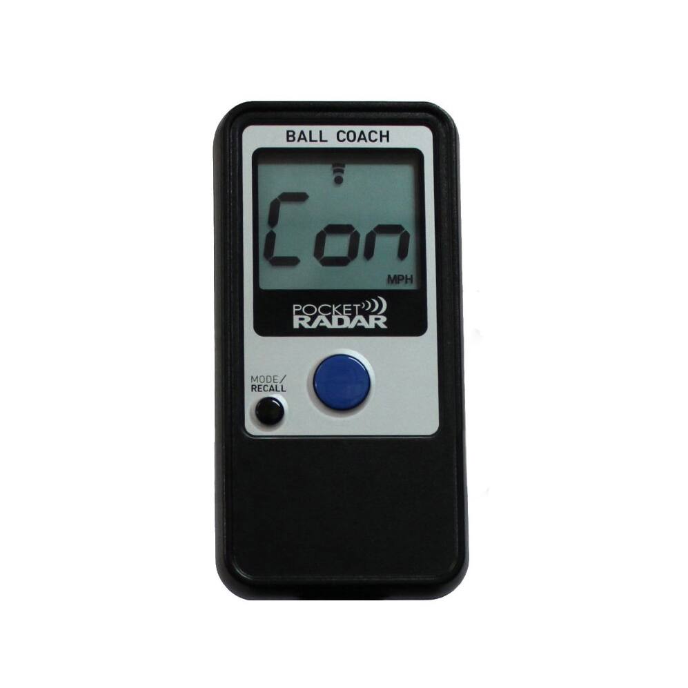 BALL COACH  
POCKET RADAR  
60 MPH  
MODE/RECALL