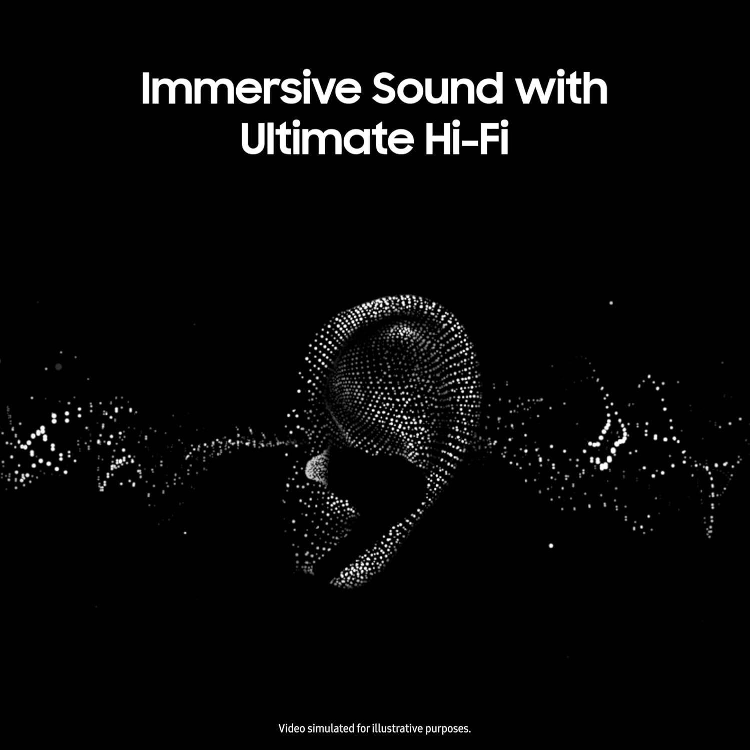 Immersive Sound with Ultimate Hi-Fi  
Video simulated for illustrative purposes.