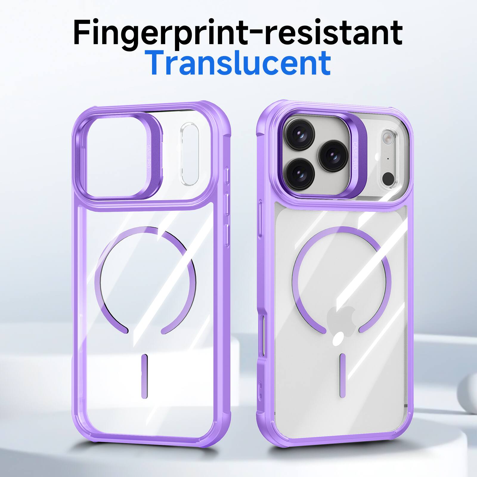 Fingerprint-resistant Translucent