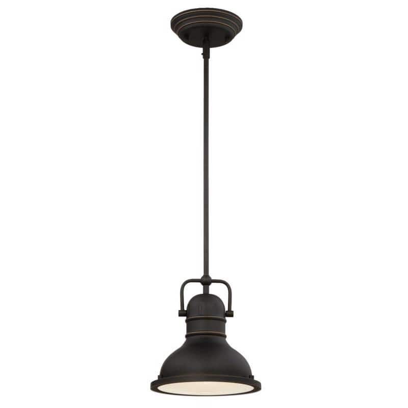 Westinghouse - Boswell Oil Rubbed Bronze 1 lights Mini Pendant Light