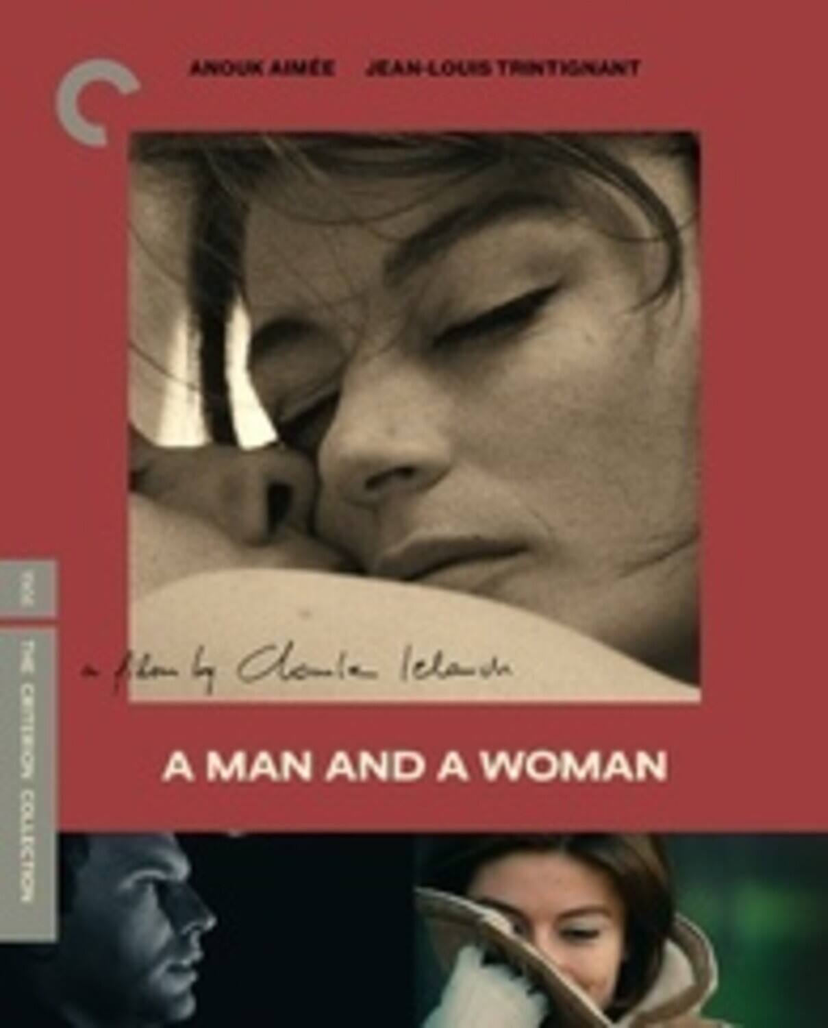 Front. A Man and a Woman (Criterion Collection)   - BLU-RAY.