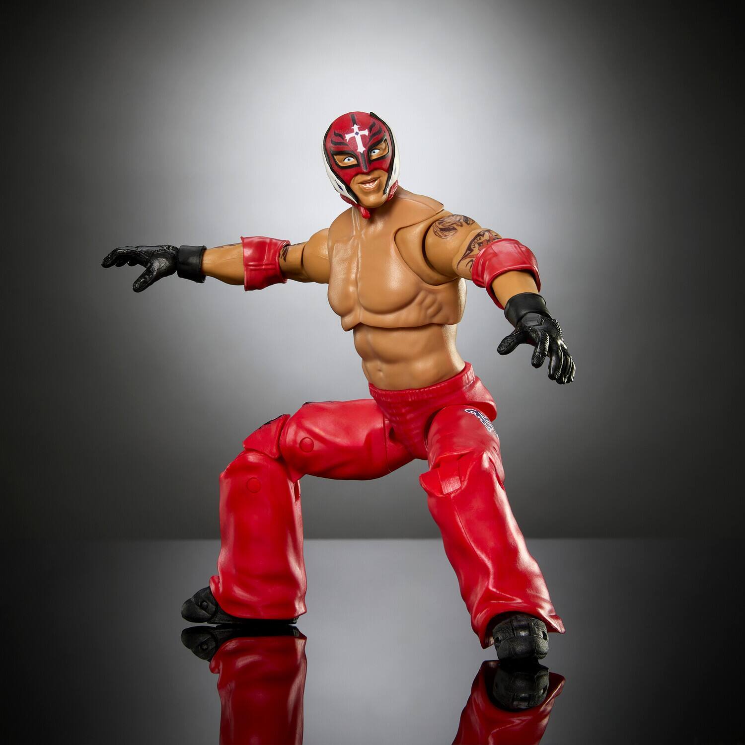 Alt View 2. Mattel - Mattel Collectible - WWE Ultimate Edition 6" Fan Takeover Rey Mysterio Action Figure   - Collectibles - Multicolor.