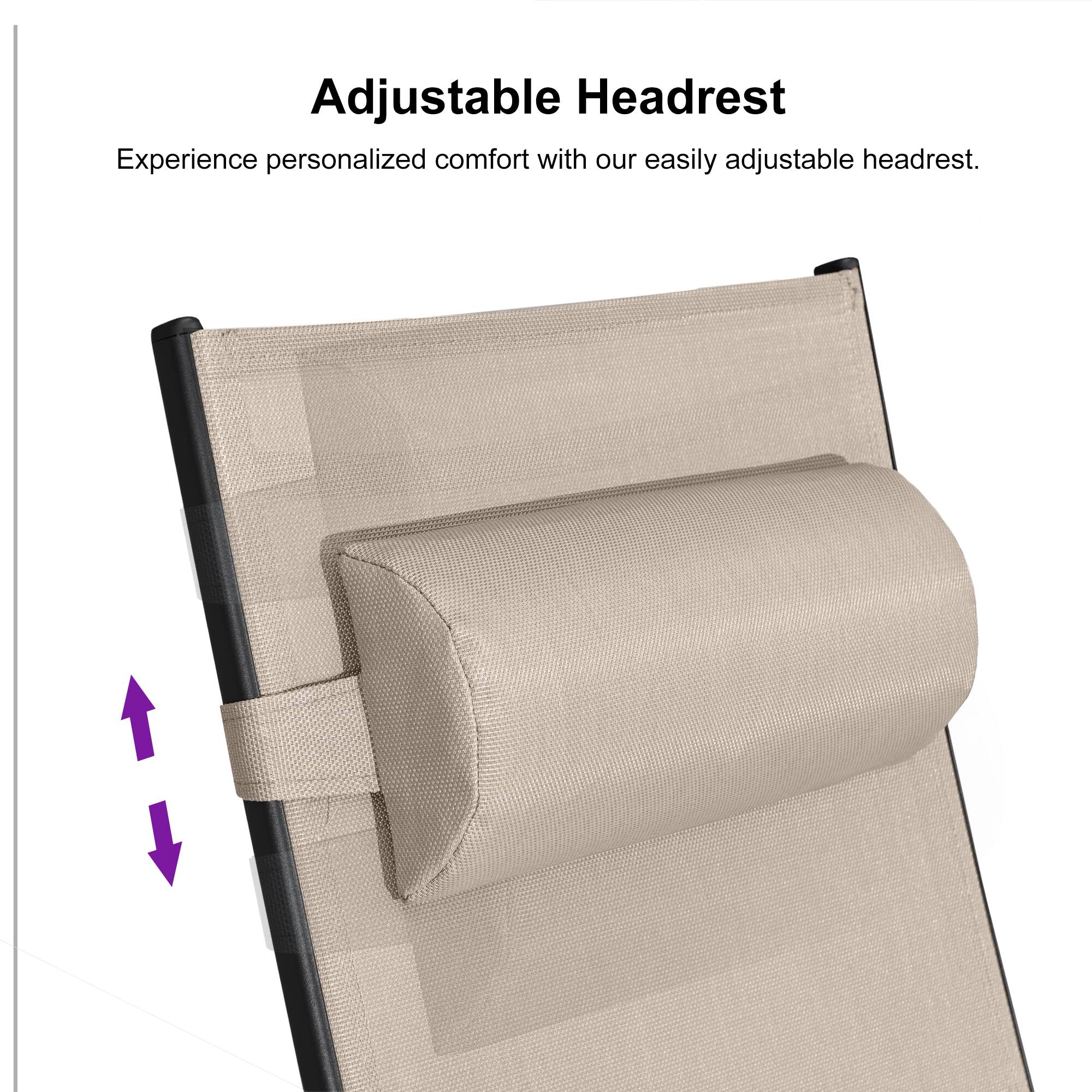 Adjustable Headrest

Experience personalized comfort with our easily adjustable headrest.