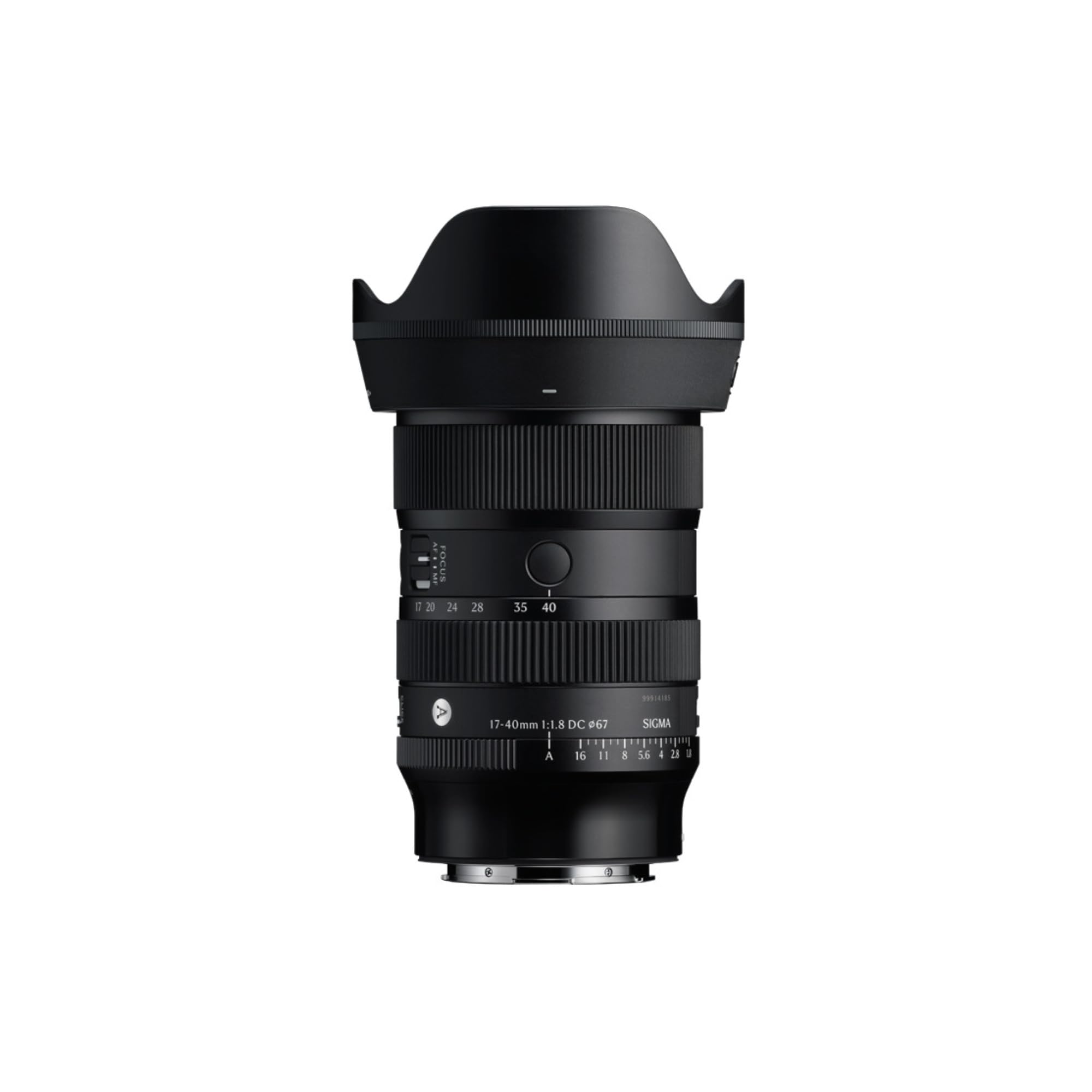 Sigma 214975 17 40mm F1.8 DC Art Mount for Fuji X, Black 214975