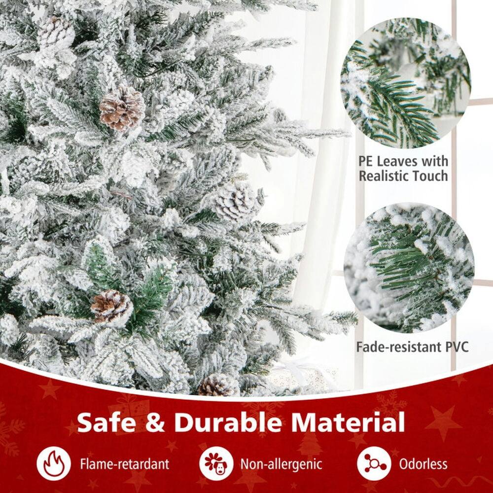 PE Leaves with Realistic Touch  
Fade-resistant PVC  
Safe & Durable Material  
Flame-retardant  
Non-allergenic  
Odorless