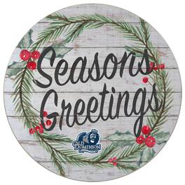 Jardine - Old Dominion Monarchs 20'' x 20'' Season's Greetings Circle - White