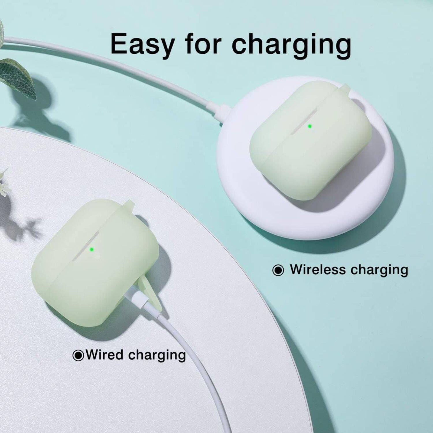Easy for charging

- Wired charging
- Wireless charging
