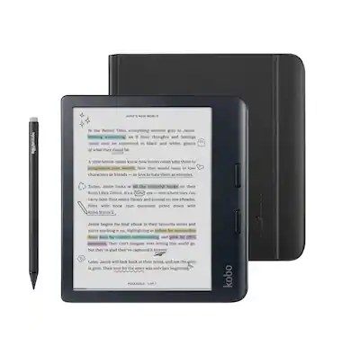Kobo Libra Colour eReader (Black) with and Stylus 2Gen Bundle 2024 Kobo Libra Colour eReader (Black) with and Stylus 2Gen Bundle 2024